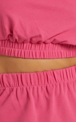 Showpo Kiki Halter Neck Top With Elastic Detailing In Hot Pink -Showpo Women's Clothing Store Rino x Lucy x Anthony 15.10.2116232FABIRC