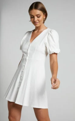 Showpo Rochelle Dress In White