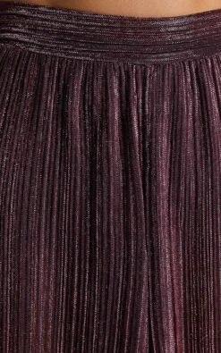 Showpo Roellah Pants - High Waisted Lurex Plisse Relaxed Palazzo Pants In Plum 11 Showpo Roellah Pants - High Waisted Lurex Plisse Relaxed Palazzo Pants In Plum -Showpo Women's Clothing Store Roellah Relaxed Palazzo Pants in Pink 2528SB22100022012529 8