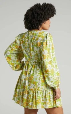 Showpo Sabella Rayon Balloon Sleeve Mini Dress In Harmony Floral 16 Showpo Sabella Rayon Balloon Sleeve Mini Dress In Harmony Floral -Showpo Women's Clothing Store Sabella Rayon Dress in Harmony FloralSD21030059 HarmonyFloral 6