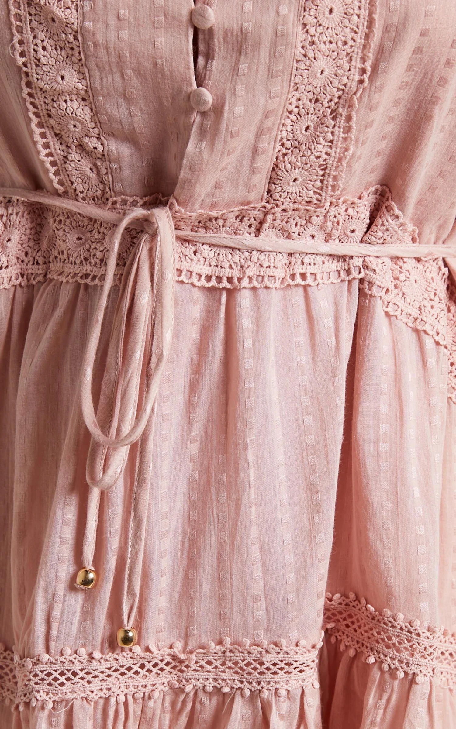 Showpo Scotty Button Up Broderie Mini Dress In Dusty Pink 9 Showpo Scotty Button Up Broderie Mini Dress In Dusty Pink - Image 9