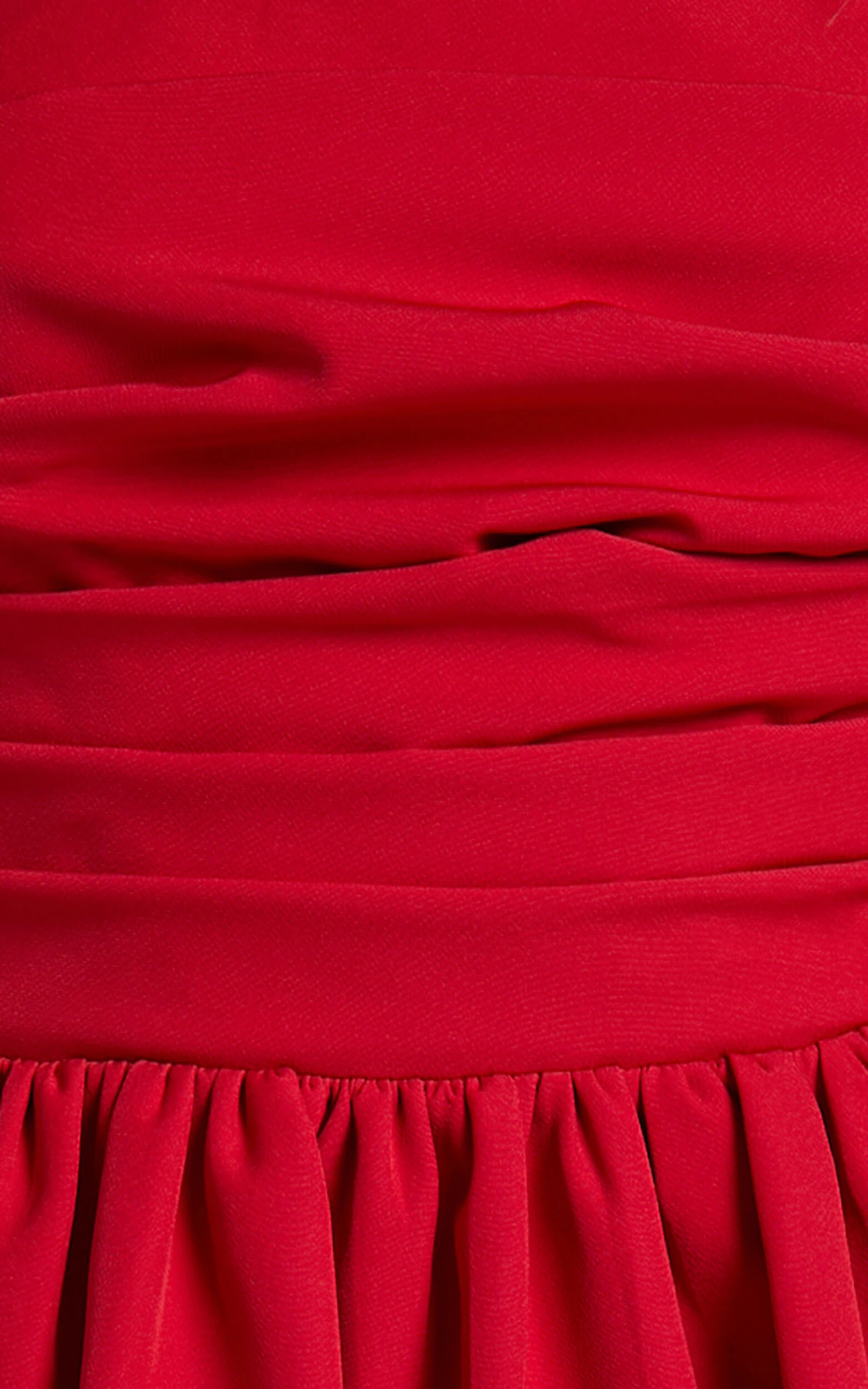 Showpo Shaima Strapless Mini Dress In Red 8 Showpo Shaima Strapless Mini Dress In Red - Image 8