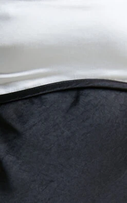 Showpo Sheintal Satin Slip Contrast Bust Midi Dress In Black 17 Showpo Sheintal Satin Slip Contrast Bust Midi Dress In Black -Showpo Women's Clothing Store Sheintal Satin Cocktail Midi Dress in Black 8