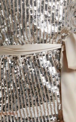 Showpo Shellanie One Shoulder Mini Dress In Silver And Gold Sequin 15 Showpo Shellanie One Shoulder Mini Dress In Silver And Gold Sequin -Showpo Women's Clothing Store Shellanie One Shoulder Mini Dress in Silver and Gold 7