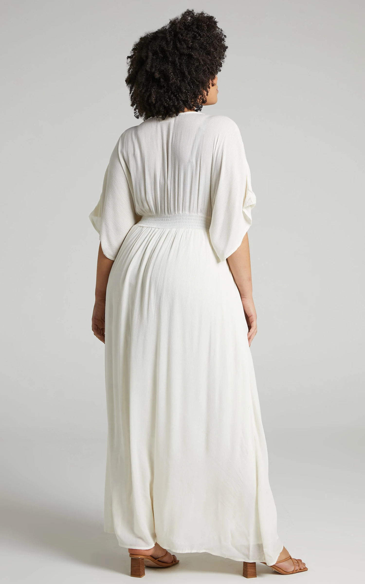 Showpo Sitting Pretty Dress In Natural 10 Showpo Sitting Pretty Dress In Natural - Image 10