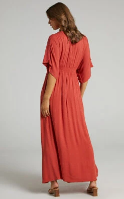 Showpo Sitting Pretty Dress In Rust -Showpo Women's Clothing Store Sitting Pretty Dress in Rust 2528S007710082529 5