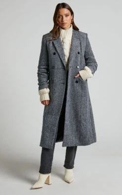 Showpo Socorro Tailored Longline Coat In Black 14 Showpo Socorro Tailored Longline Coat In Black -Showpo Women's Clothing Store Socorro Tailored Longline Coat in Black 2