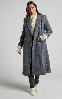 Showpo Socorro Tailored Longline Coat In Black 12 Showpo Socorro Tailored Longline Coat In Black -Showpo Women's Clothing Store Socorro Tailored Longline Coat in Black 4