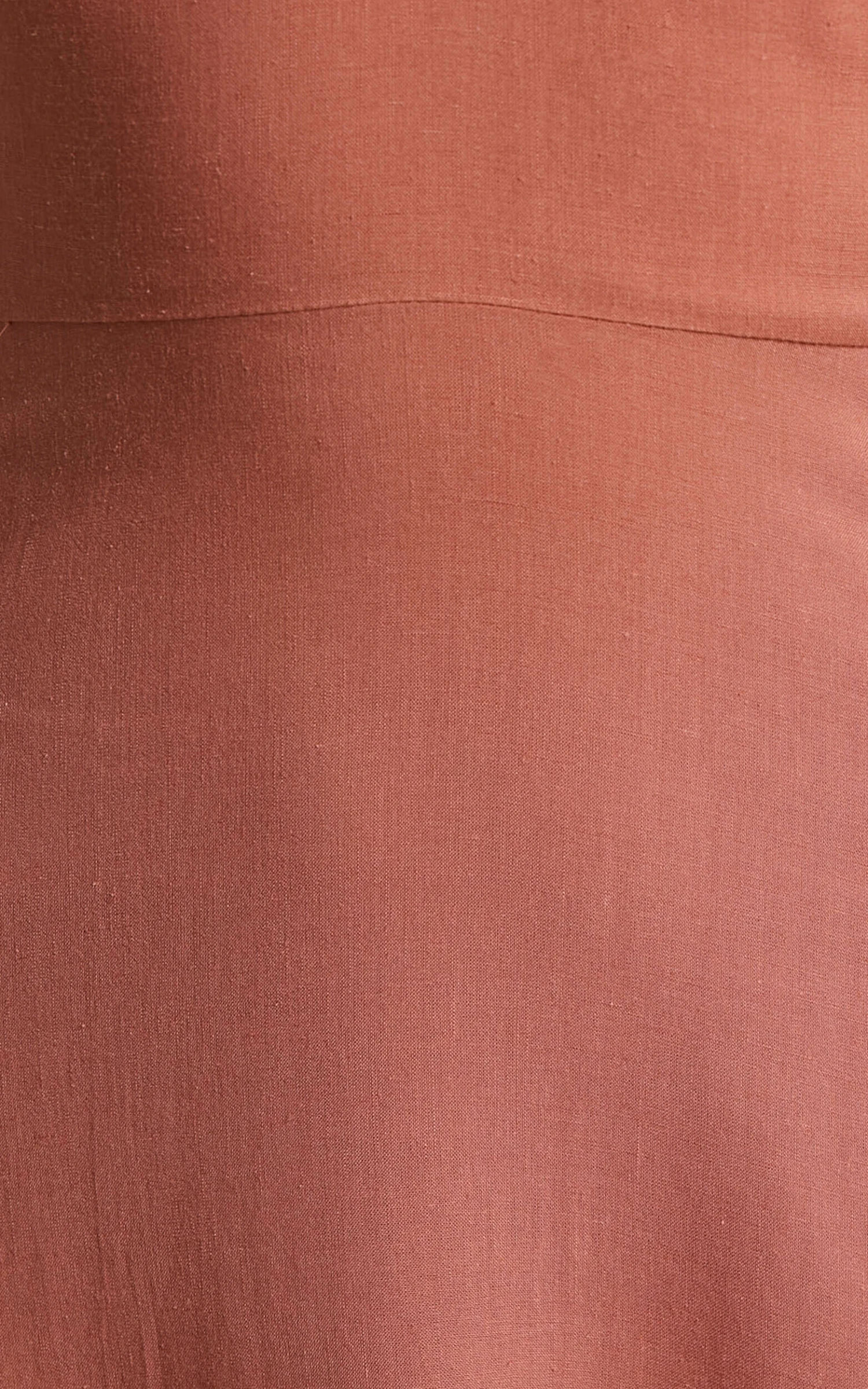 Showpo Sondra Midi Dress - Thigh Split Halter Dress In Terracotta 7 Showpo Sondra Midi Dress - Thigh Split Halter Dress In Terracotta - Image 7