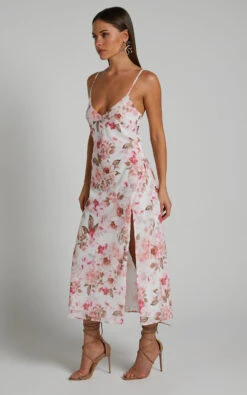 Showpo Suanie Slip Midi Dress In Bouquet Floral 10 Showpo Suanie Slip Midi Dress In Bouquet Floral -Showpo Women's Clothing Store Suanie Slip Midi Dress in Bouquet Floral 4