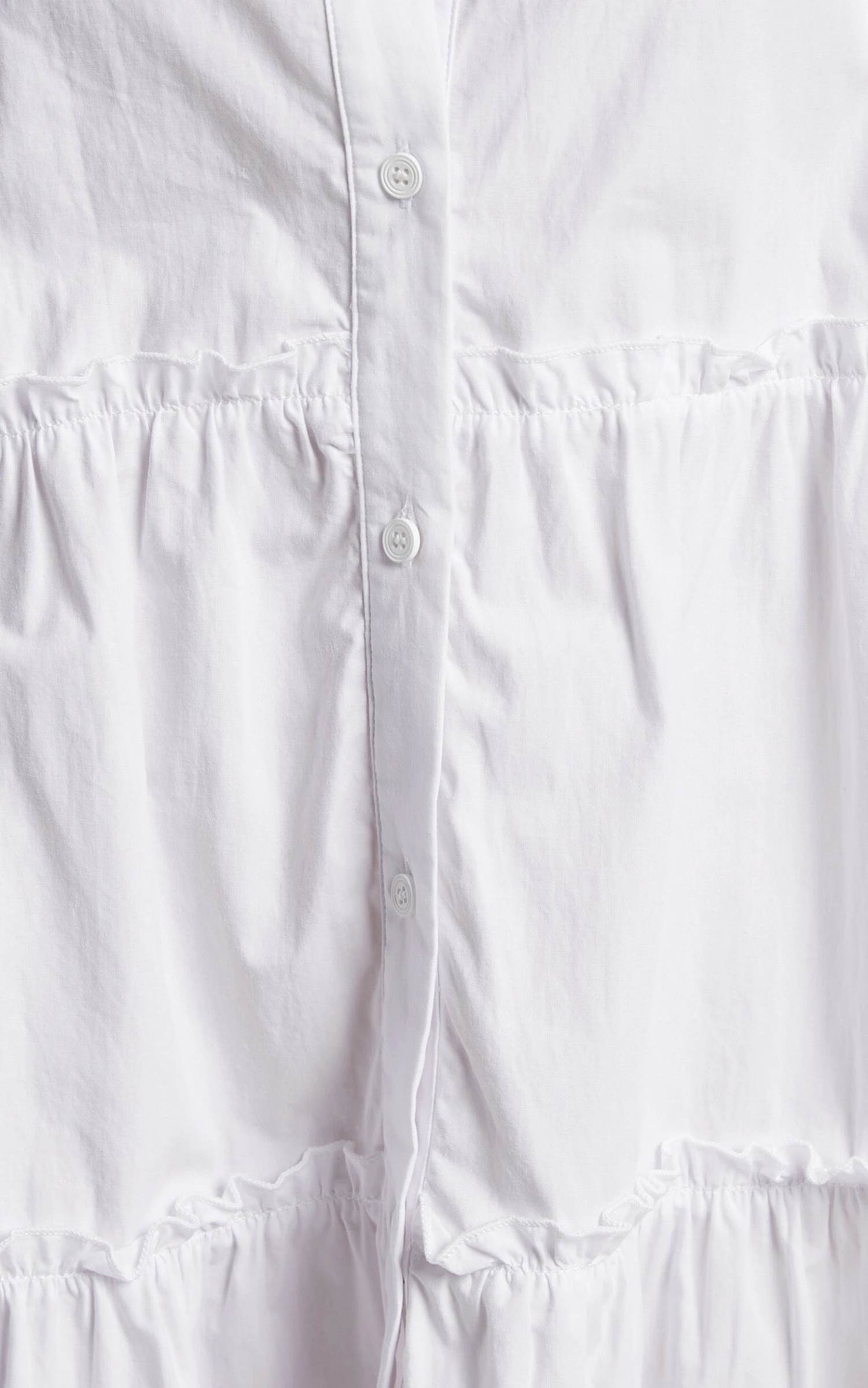 Showpo Sula Mini Dress - Tiered Voluminous Puff Sleeve Dress In White 8 Showpo Sula Mini Dress - Tiered Voluminous Puff Sleeve Dress In White - Image 8