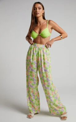 Showpo Sunny Beach Pants - Wide Leg Pants In Fresca Print 8 Showpo Sunny Beach Pants - Wide Leg Pants In Fresca Print -Showpo Women's Clothing Store Sunny Beach Wide Leg Pants in Fresca Print 2528SB21070066032529 7