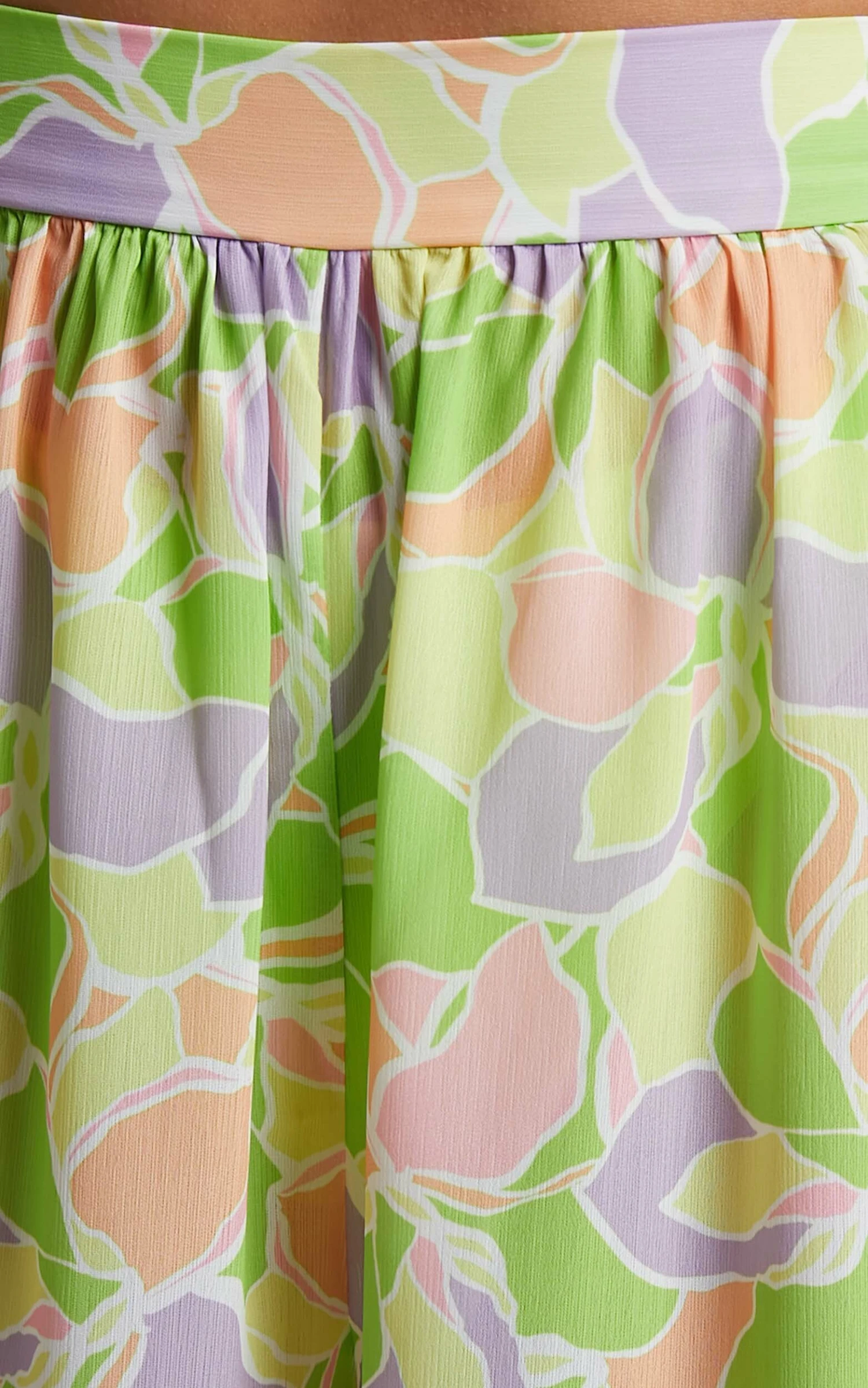 Showpo Sunny Beach Pants - Wide Leg Pants In Fresca Print 6 Showpo Sunny Beach Pants - Wide Leg Pants In Fresca Print - Image 6