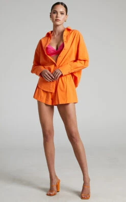 Showpo Terah Shirt In Orange 10 Showpo Terah Shirt In Orange -Showpo Women's Clothing Store TERAH SHIRT IN ORANGE