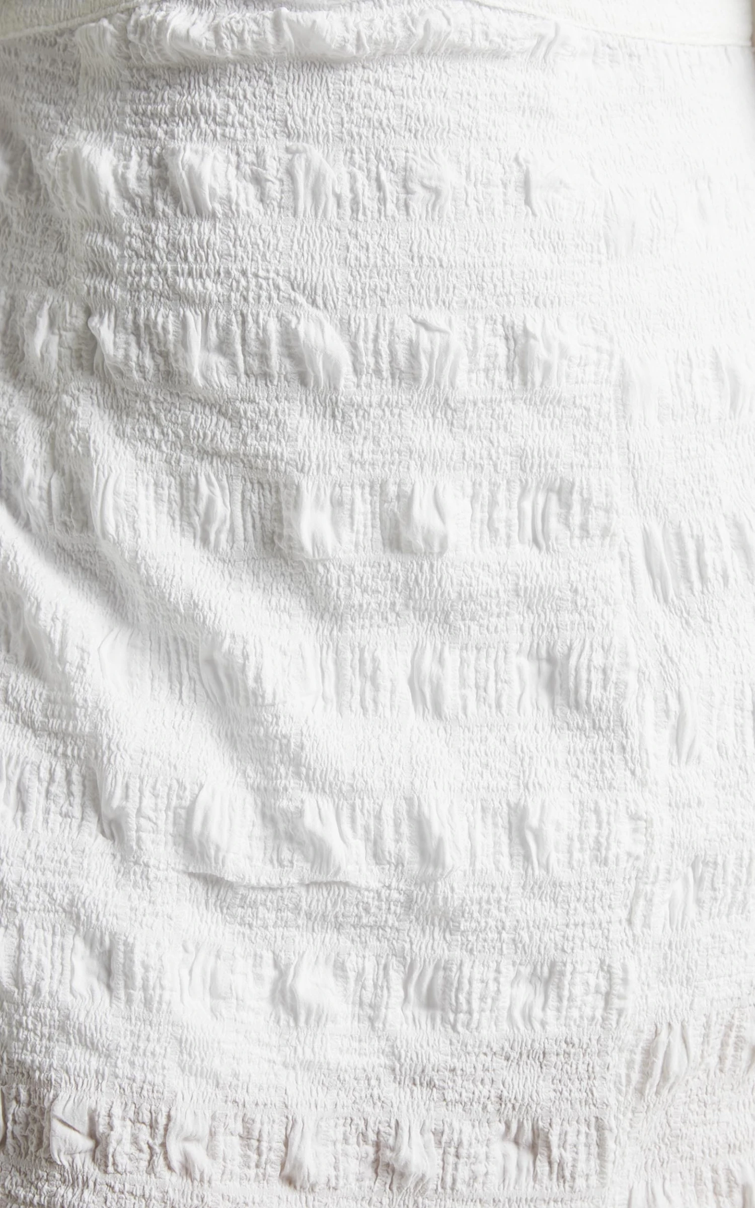 Showpo Tabatha Puff Sleeve Cut Out Midi Dress In White Check 9 Showpo Tabatha Puff Sleeve Cut Out Midi Dress In White Check - Image 9