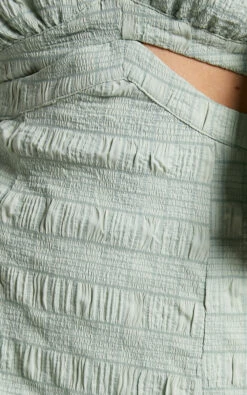 Showpo Tabatha Puff Sleeve Cut Out Midi Dress In Sage 13 Showpo Tabatha Puff Sleeve Cut Out Midi Dress In Sage -Showpo Women's Clothing Store Tabatha Puff Sleeve Cut Out Midi Dress in Sage 2528SD21020068072529 7