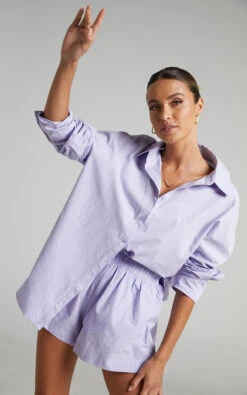 Showpo Terah Shirt In Lilac 11 Showpo Terah Shirt In Lilac -Showpo Women's Clothing Store Terah Shirt in Lilac 2528ST21040010042529 18