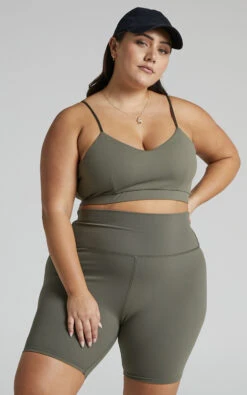 Showpo Thisbe High Waist Bike Short In Khaki 11 Showpo Thisbe High Waist Bike Short In Khaki -Showpo Women's Clothing Store Thisbe bike short in Khaki 2528SB22010016082529 6