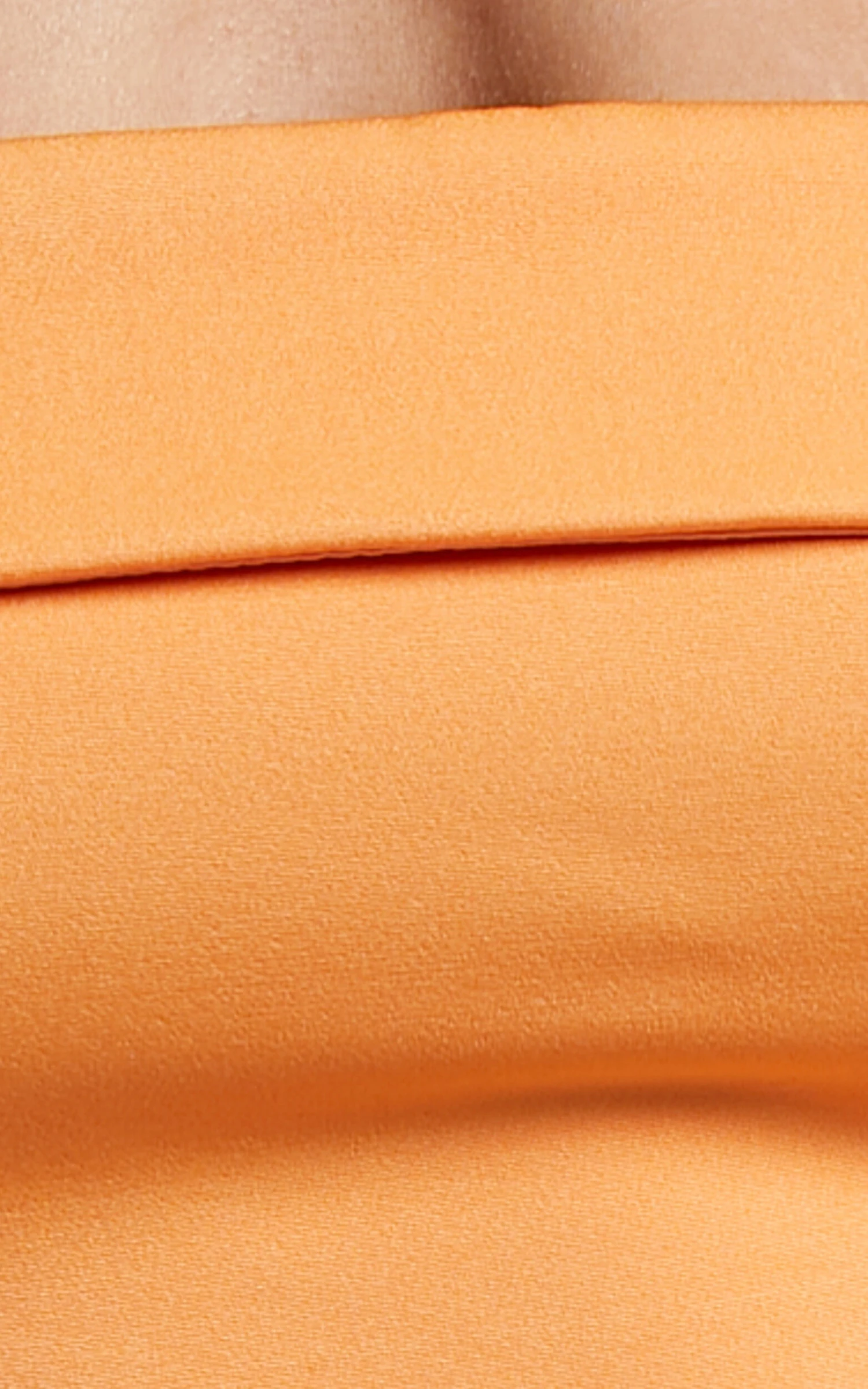 Showpo Tricia Mini Dress - Strapless Foldover Neckline Dress In Mango 7 Showpo Tricia Mini Dress - Strapless Foldover Neckline Dress In Mango - Image 7