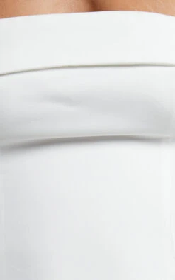 Showpo Tricia Mini Dress - Strapless Foldover Neckline Dress In White 15 Showpo Tricia Mini Dress - Strapless Foldover Neckline Dress In White -Showpo Women's Clothing Store Tricia Strapless Mini Dress in White 5