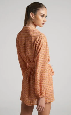 Showpo Tyrena Wrap Mini Dress In Santa Cruz 16 Showpo Tyrena Wrap Mini Dress In Santa Cruz -Showpo Women's Clothing Store Tyrena Wrap Mini Dress in Santa Cruz 9