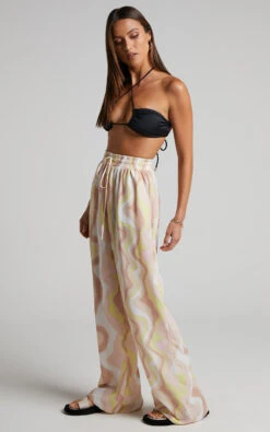 Showpo Vaira Pants - Mid Waisted Elastic Waist Relaxed Pants In Green Wave 10 Showpo Vaira Pants - Mid Waisted Elastic Waist Relaxed Pants In Green Wave -Showpo Women's Clothing Store Vaira Elastic Waist Relaxed Pants in Green Wave 2528SB22090011012529 8