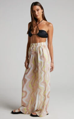 Showpo Vaira Pants - Mid Waisted Elastic Waist Relaxed Pants In Green Wave 12 Showpo Vaira Pants - Mid Waisted Elastic Waist Relaxed Pants In Green Wave -Showpo Women's Clothing Store Vaira Elastic Waist Relaxed Pants in Green Wave 2528SB22090011012529 9