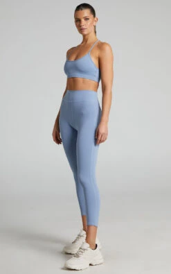 Showpo Vienna 7/8 Leggings In Blue -Showpo Women's Clothing Store Vienna 7 8 Leggings in Blue 2528SB22040027022529 2