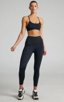 Showpo Vienna Full Length Leggings In Black