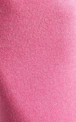 Showpo Yurika Knit Open Back Midi Dress In Bright Pink -Showpo Women's Clothing Store Yurika Knit Open Back Midi Dress in Bright Pink 7