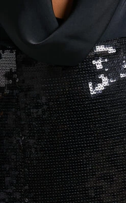 Showpo Zephyr Plunge Neck Cowl Bodysuit In Black 15 Showpo Zephyr Plunge Neck Cowl Bodysuit In Black -Showpo Women's Clothing Store Zephyr Plunge Neck Cowl Bodysuit in Black 5