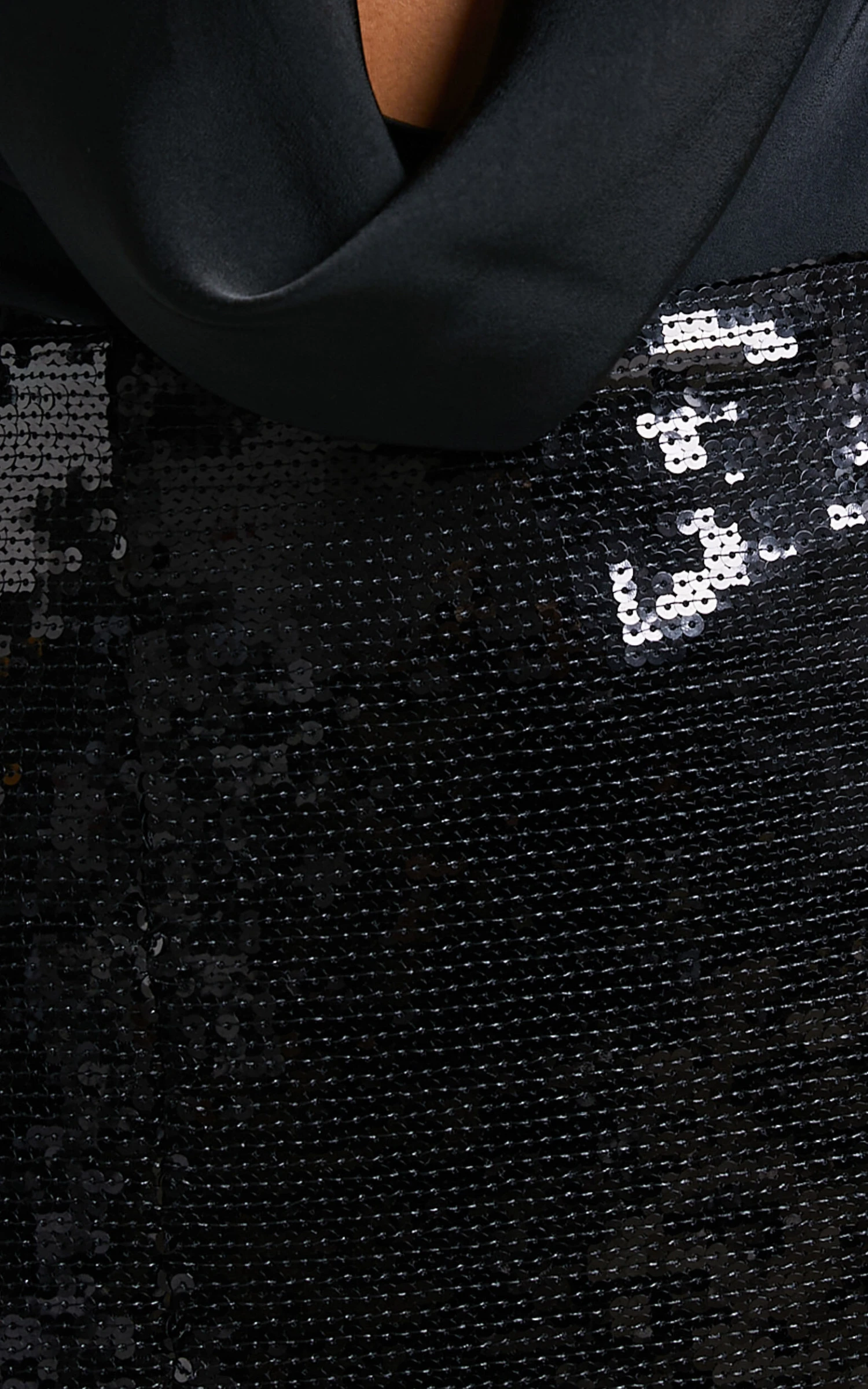 Showpo Zephyr Plunge Neck Cowl Bodysuit In Black 8 Showpo Zephyr Plunge Neck Cowl Bodysuit In Black - Image 8