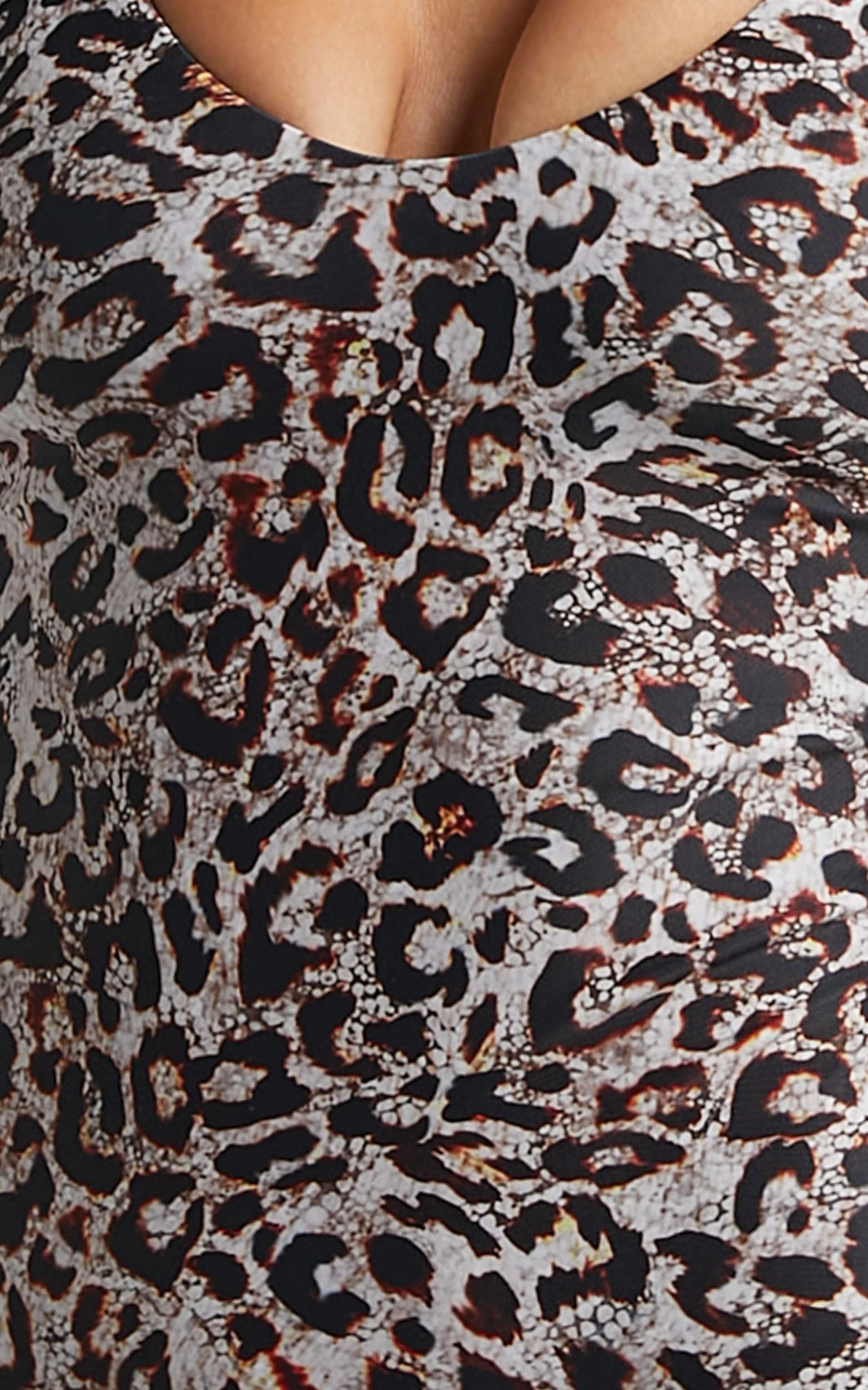 Showpo Mika One Piece In Leopard 4 Showpo Mika One Piece In Leopard - Image 4