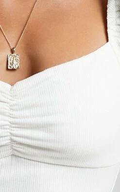 Showpo Esher Puff Sleeve Bodysuit In White 13 Showpo Esher Puff Sleeve Bodysuit In White -Showpo Women's Clothing Store fabric white st20120003