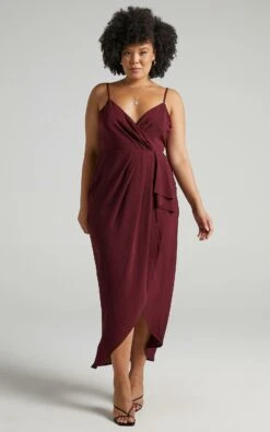 Showpo Gave Me You Dress In Wine 13 Showpo Gave Me You Dress In Wine -Showpo Women's Clothing Store gavemeyoudressinwine s007536 4
