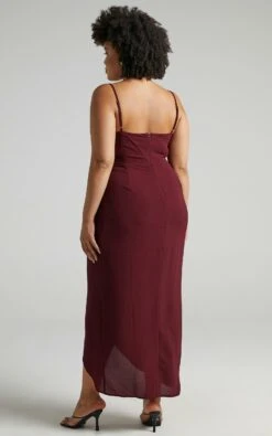 Showpo Gave Me You Dress In Wine 12 Showpo Gave Me You Dress In Wine -Showpo Women's Clothing Store gavemeyoudressinwine s007536 8