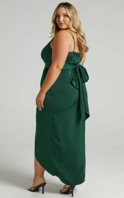 Showpo How Will I Know Dress In Emerald 13 Showpo How Will I Know Dress In Emerald -Showpo Women's Clothing Store h 6