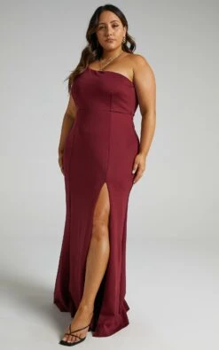 Showpo No Ones Fault One Shoulder Maxi Dress In Wine 13 Showpo No Ones Fault One Shoulder Maxi Dress In Wine -Showpo Women's Clothing Store noonesfaultdressinwine s009746 wine 8