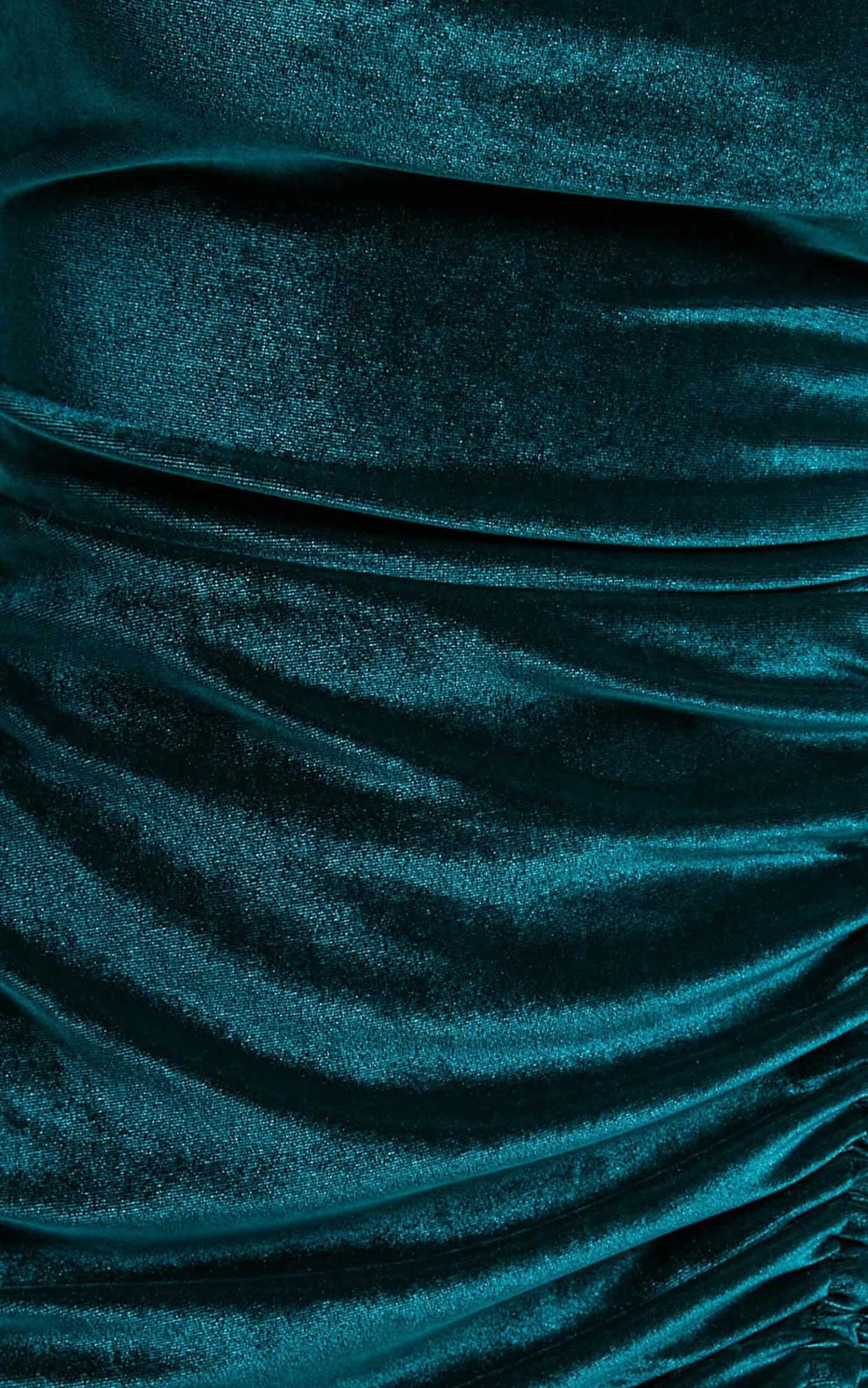 Showpo Beyond It Dress In Teal Velvet 8 Showpo Beyond It Dress In Teal Velvet - Image 8