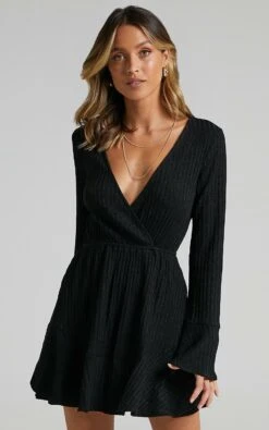 Showpo The Next Step Dress In Black 12 Showpo The Next Step Dress In Black -Showpo Women's Clothing Store reshootblack s004806 3