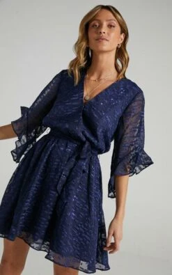 Showpo Everyday People Dress In Navy