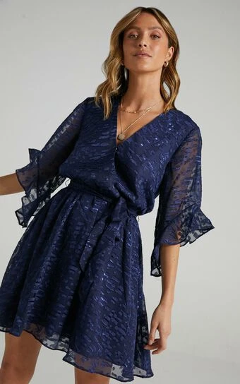 Showpo Everyday People Dress In Navy 1 Showpo Everyday People Dress In Navy