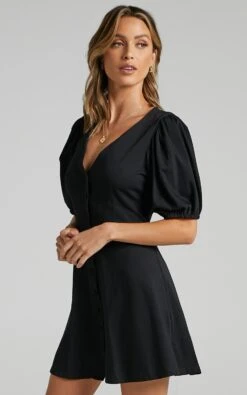 Showpo Rochelle Dress In Black 11 Showpo Rochelle Dress In Black -Showpo Women's Clothing Store ro black sd20010014