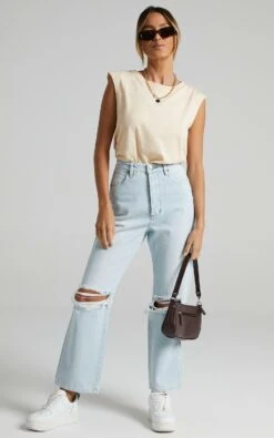 Showpo Gia Tee In Nude 11 Showpo Gia Tee In Nude -Showpo Women's Clothing Store ro giateeinnude