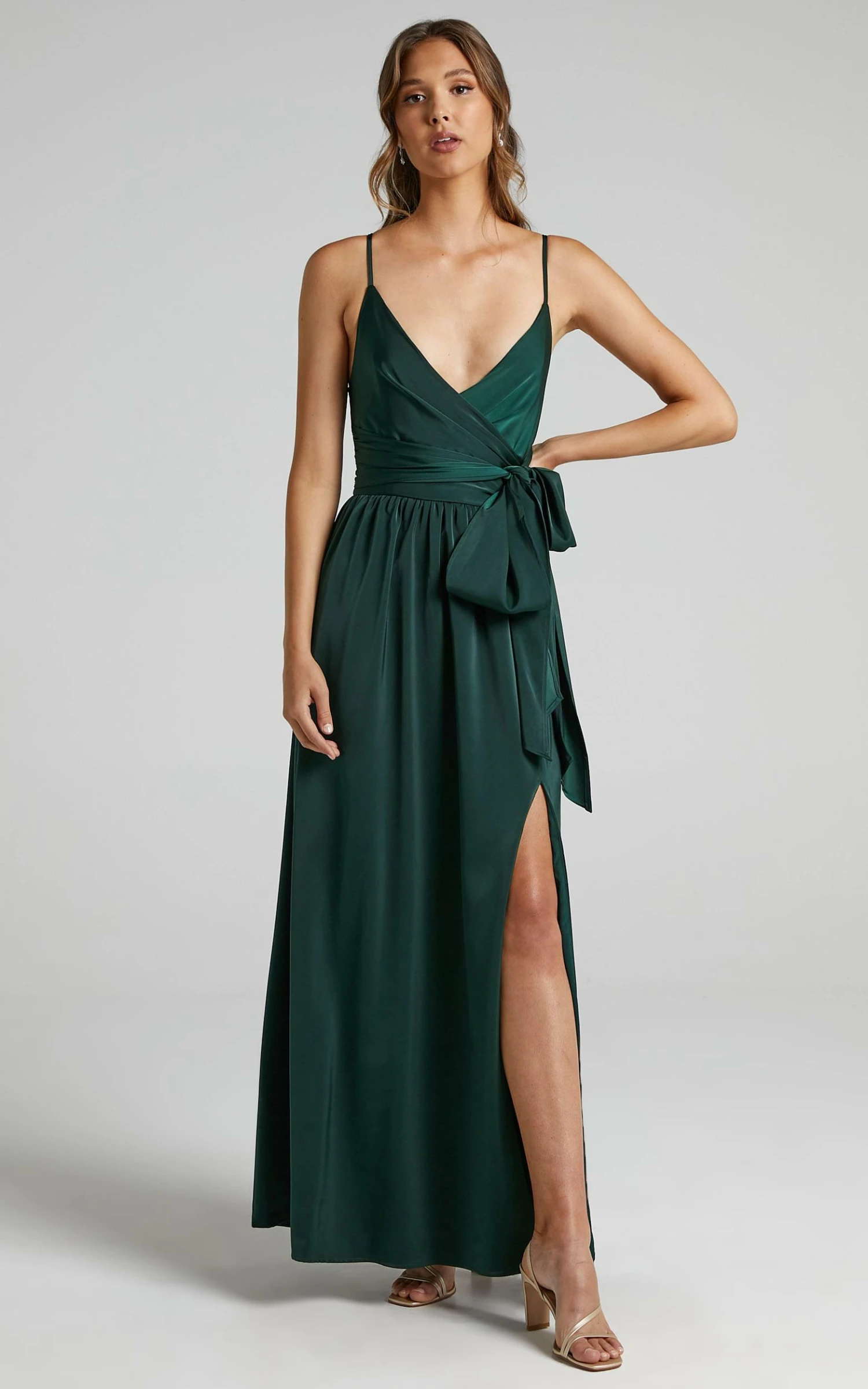 Showpo Revolve Around Me Dress In Emerald 7 Showpo Revolve Around Me Dress In Emerald - Image 7