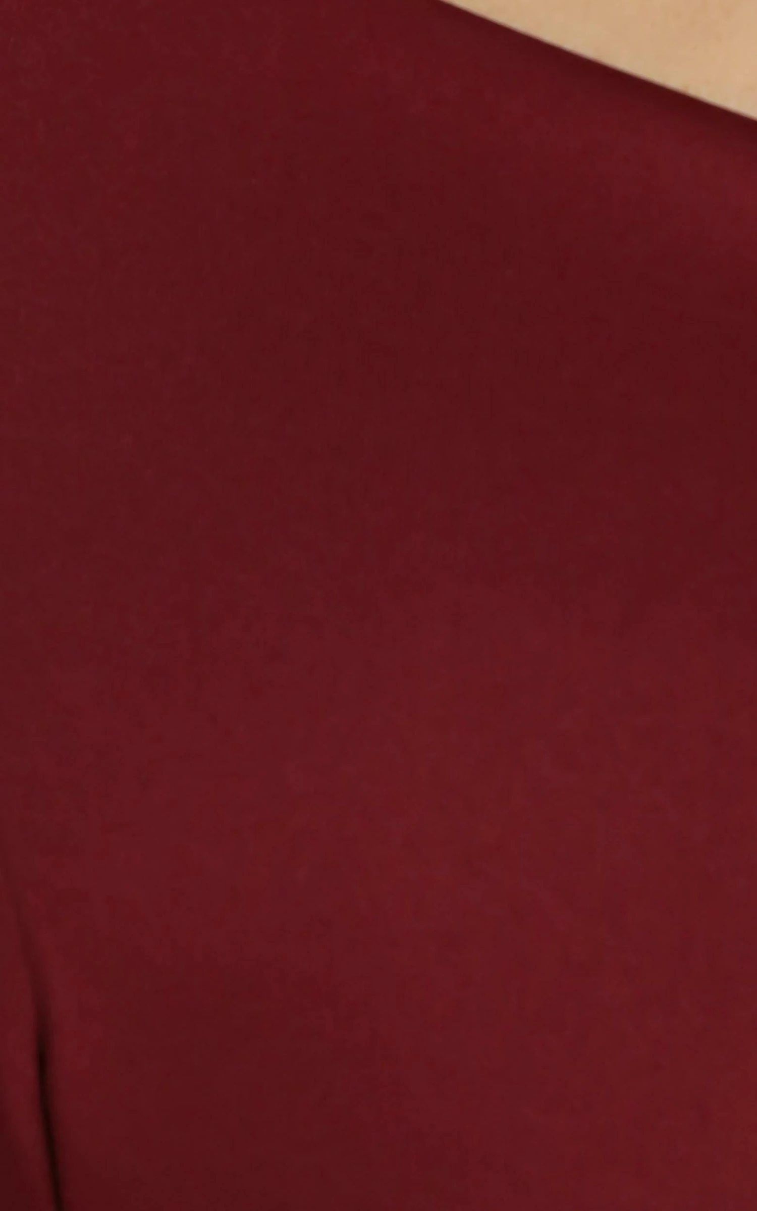 Showpo No Ones Fault One Shoulder Maxi Dress In Wine 4 Showpo No Ones Fault One Shoulder Maxi Dress In Wine - Image 4
