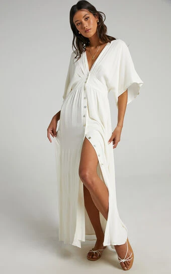 Showpo Sitting Pretty Dress In Natural 1 Showpo Sitting Pretty Dress In Natural