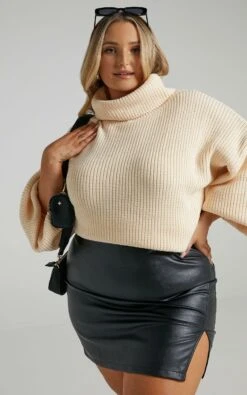 Showpo Steam Ahead Knit Jumper In Cream 11 Showpo Steam Ahead Knit Jumper In Cream -Showpo Women's Clothing Store stecream 7