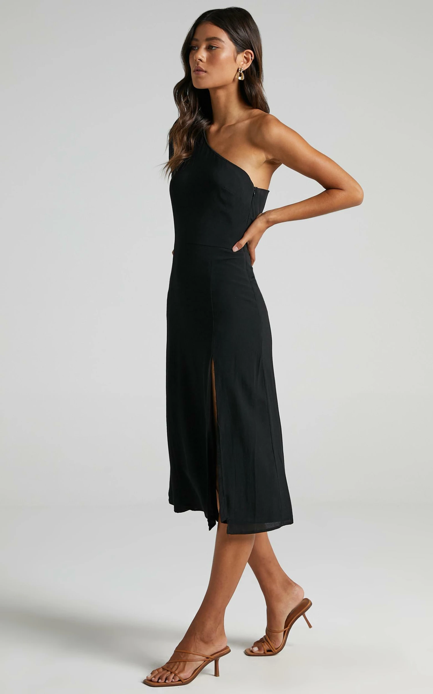 Showpo Tatiana Dress In Black 7 Showpo Tatiana Dress In Black - Image 7