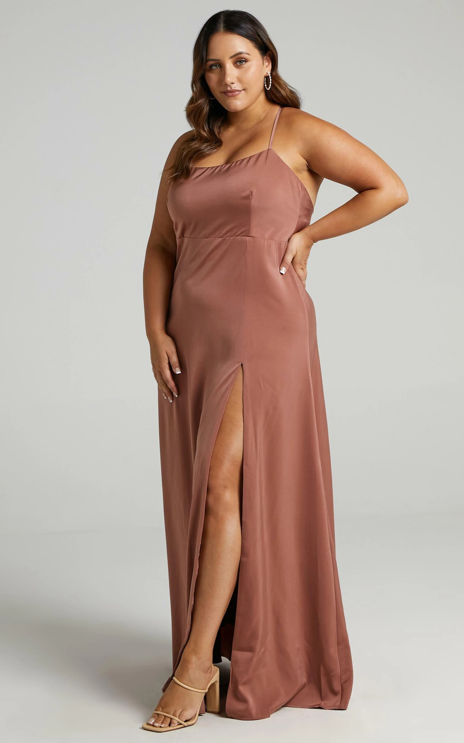 Showpo Will It Be Us Dress In Dusty Rose 8 Showpo Will It Be Us Dress In Dusty Rose - Image 8